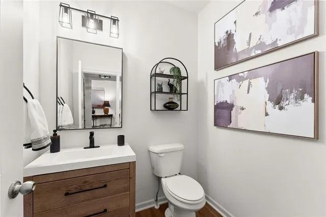 a view of a workspace with furniture