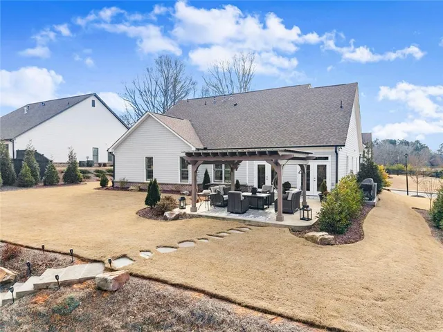 a view of a city and an ocean