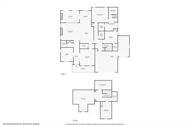 $750,000 | 6610 Belmont Ests Drive, Dawsonville, GA 30534