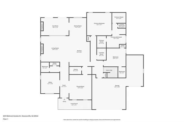 $750,000 | 6610 Belmont Ests Drive, Dawsonville, GA 30534
