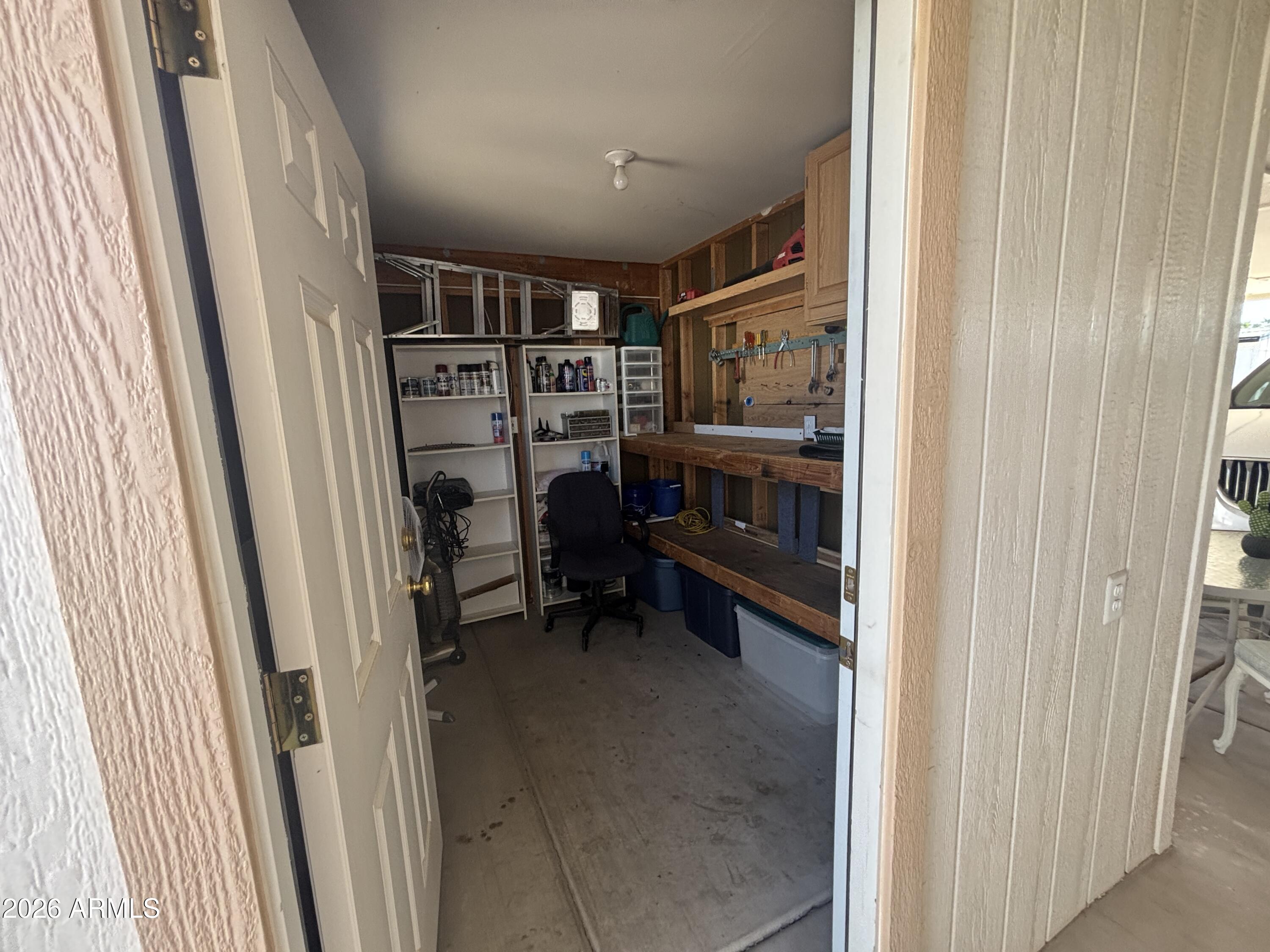 3500 South Tomahawk Road, Unit 170 Apache Junction, AZ 85119 - Photo 4 of 25 Very Clen Storage Shed 10'X8'