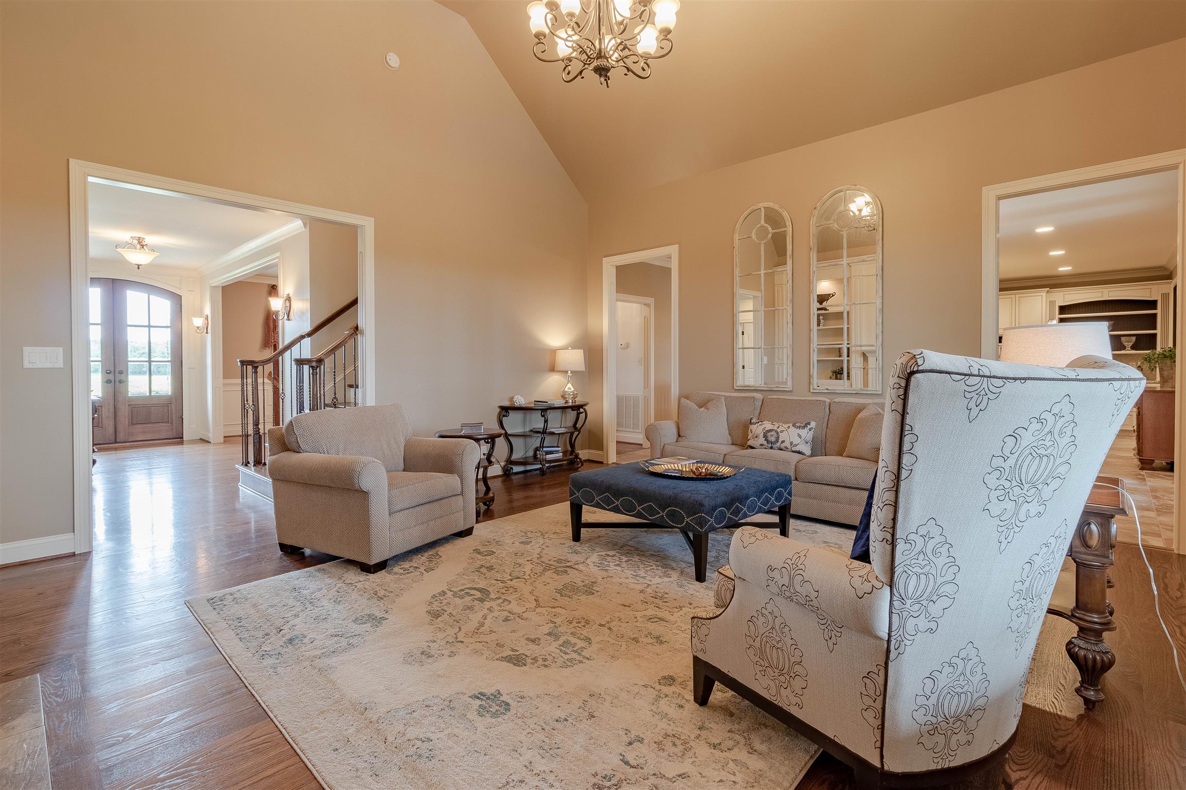2687 Gunn Road Adams, TN 37010 - Photo 3 of 30 a living room with furniture and a chandelier