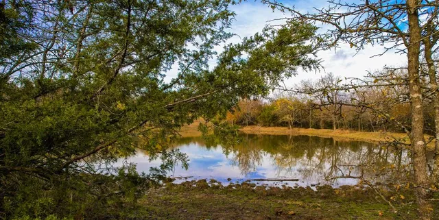 a view of an ocean and city