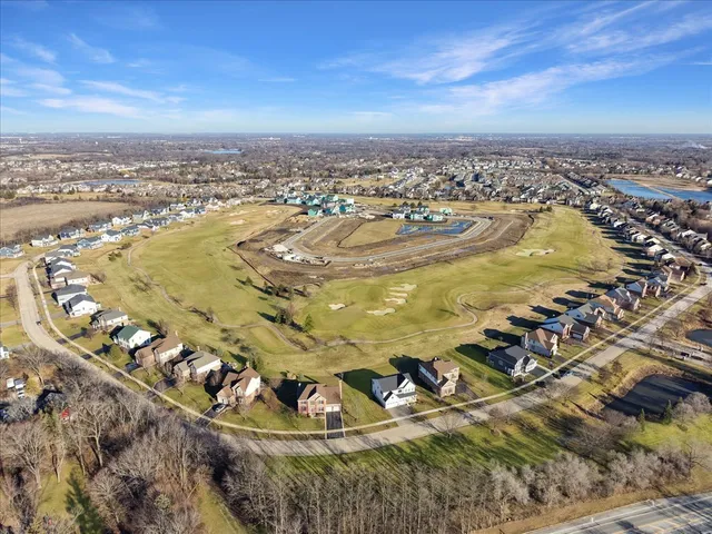 a view of sign board and yard
