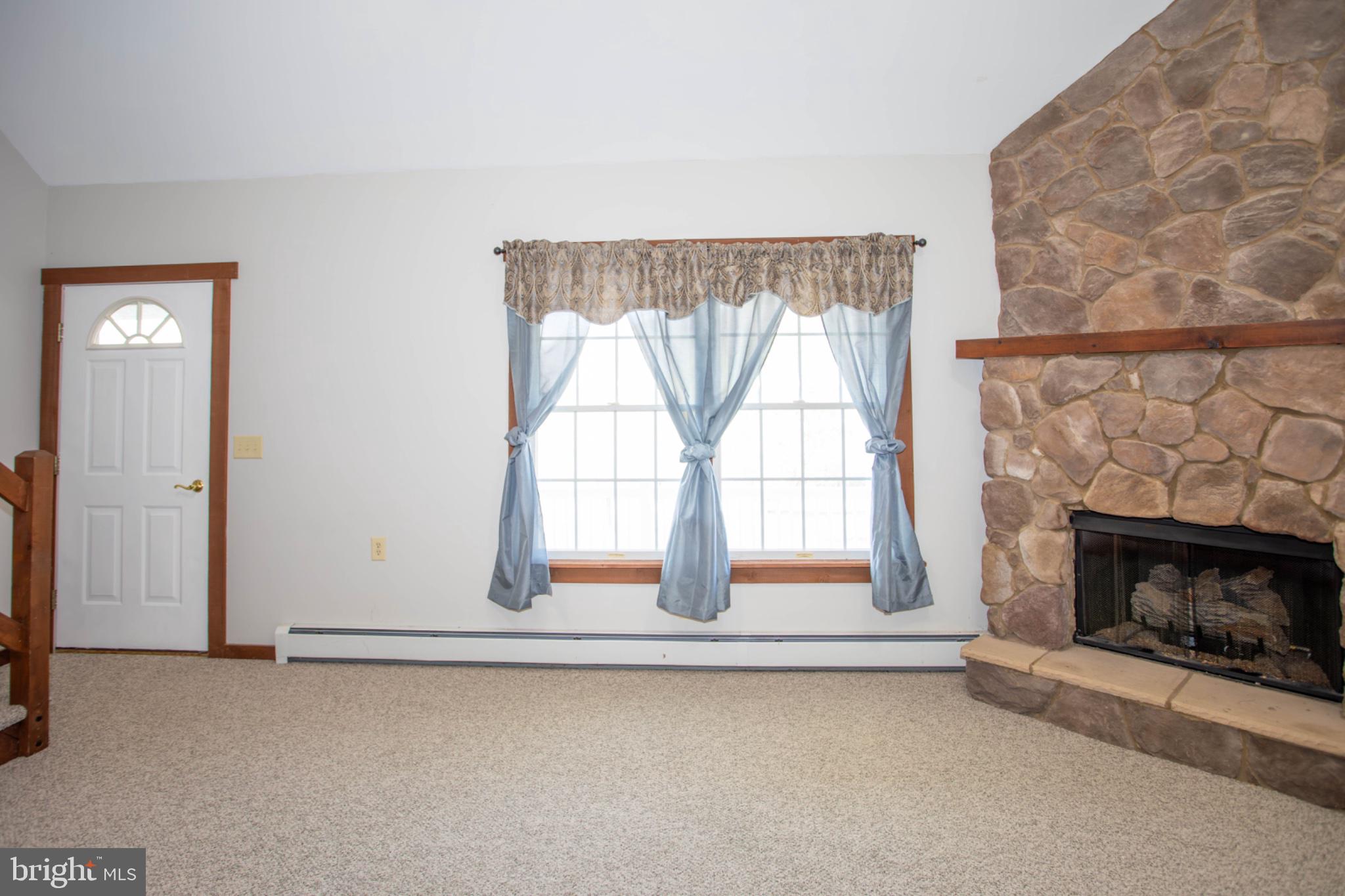 161 Coyote Run Mathias, WV 26812 - Photo 29 of 88 Cozy living space with stone fireplace.
