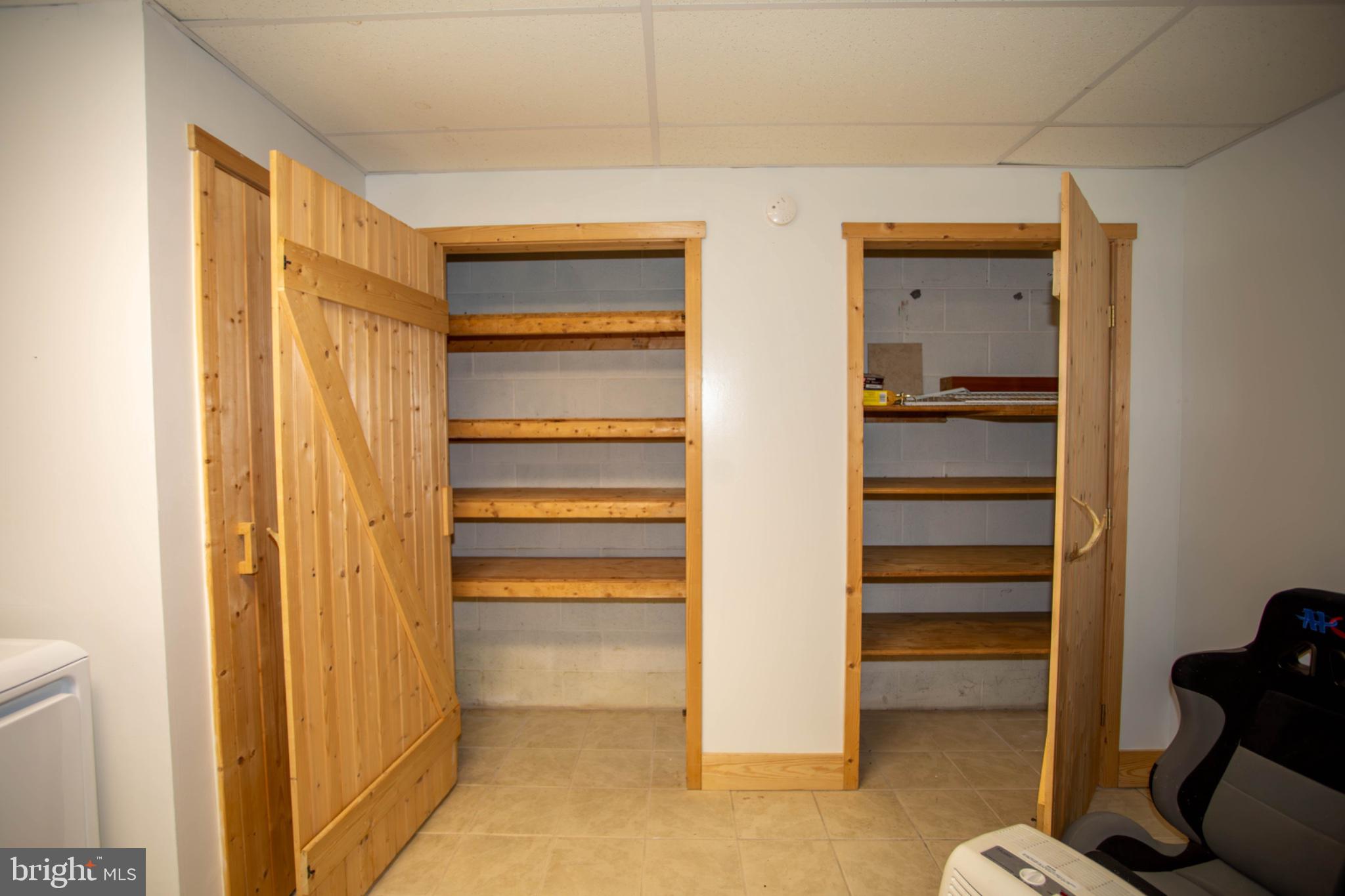 161 Coyote Run Mathias, WV 26812 - Photo 75 of 88 Spacious storage with rustic charm.