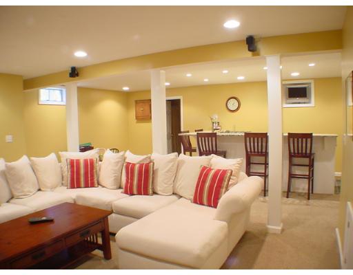 1 Stoneybrook Road Grafton, MA 01536 - Photo 20 of 30 a living room with furniture and kitchen view