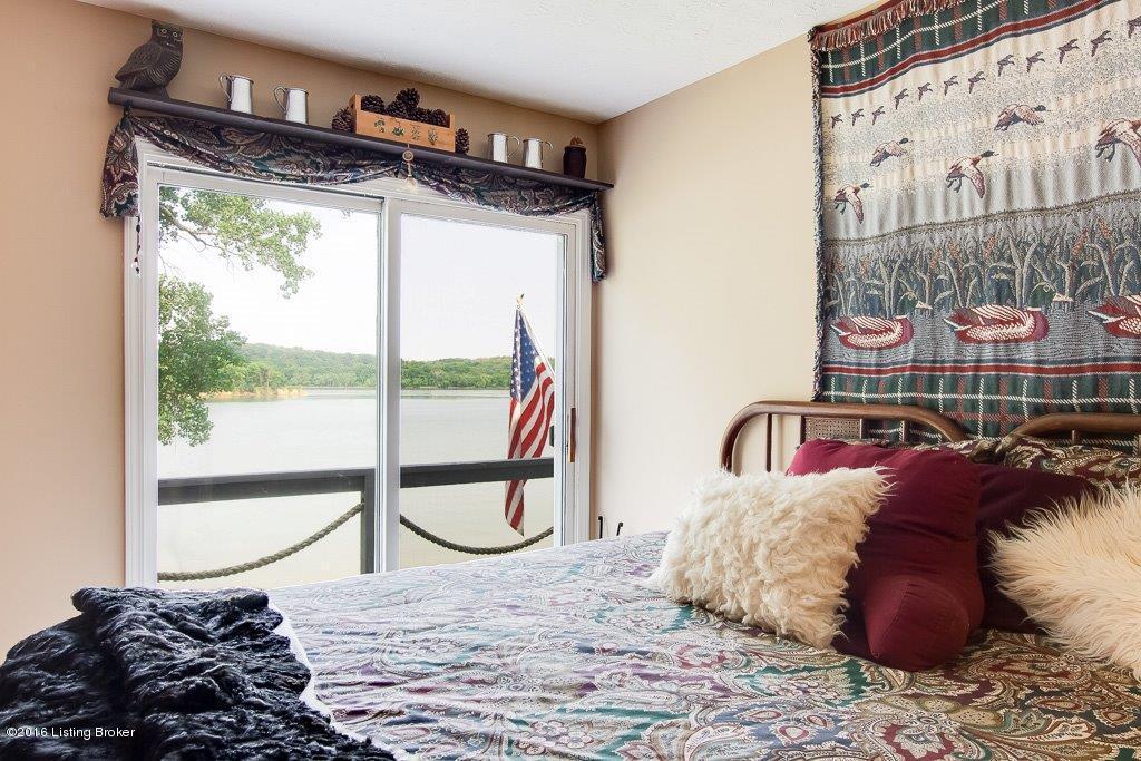 2700 Belknap Beach Road Prospect, KY 40059 - Photo 19 of 34 Bedroom with river views
