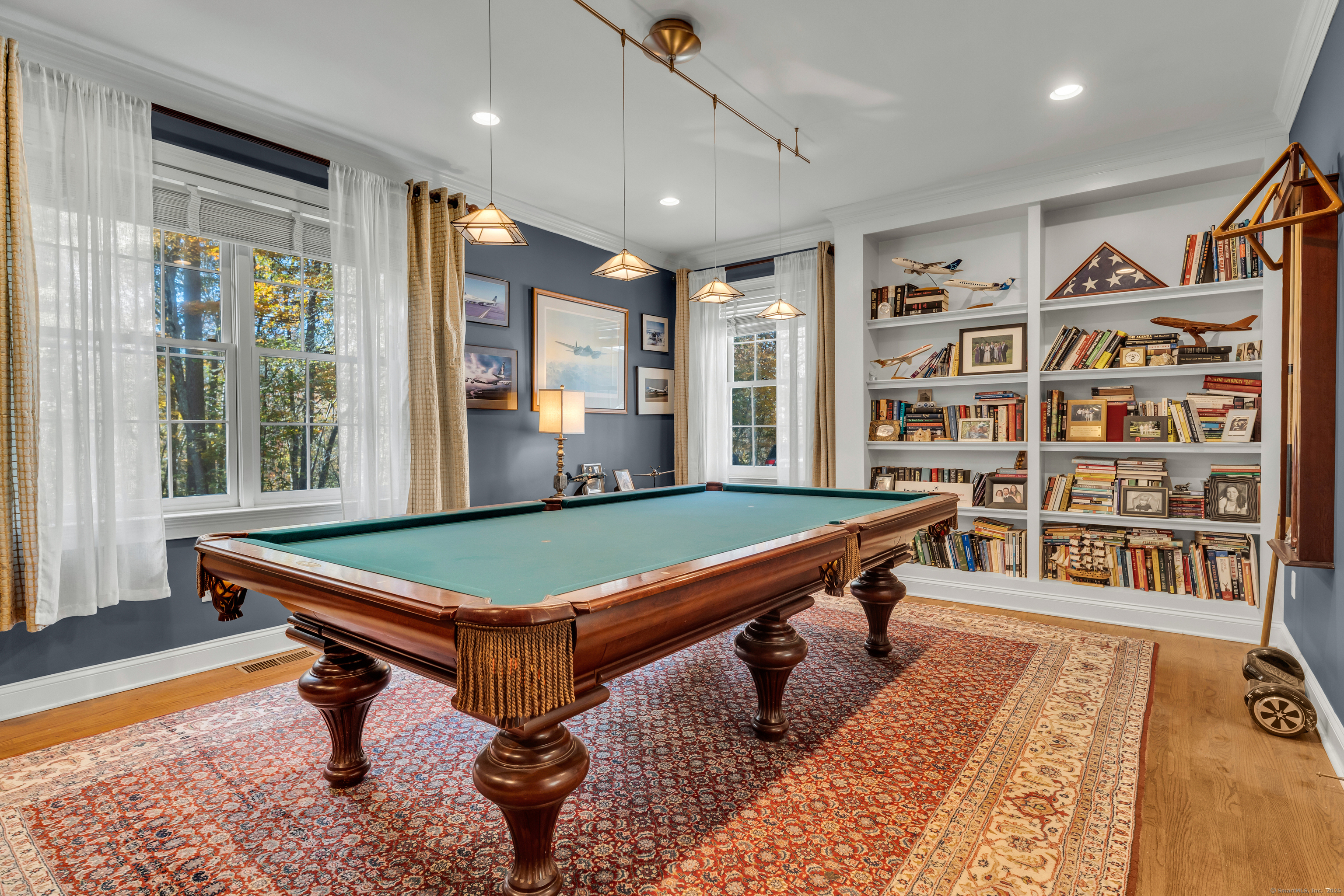 214 Nortontown Road Guilford, CT 06437 - Photo 17 of 40 a room with pool table and windows