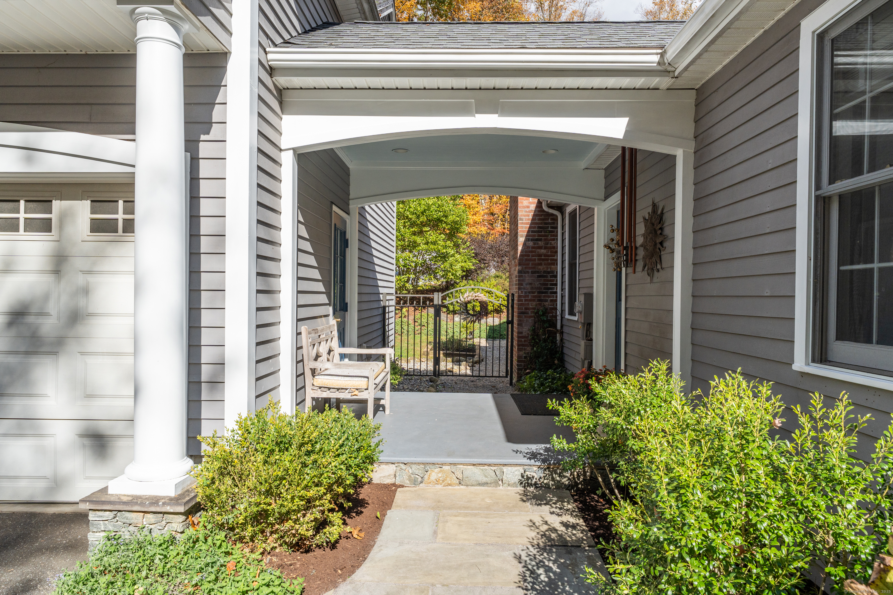 214 Nortontown Road Guilford, CT 06437 - Photo 2 of 40 a front view of a house with a yard