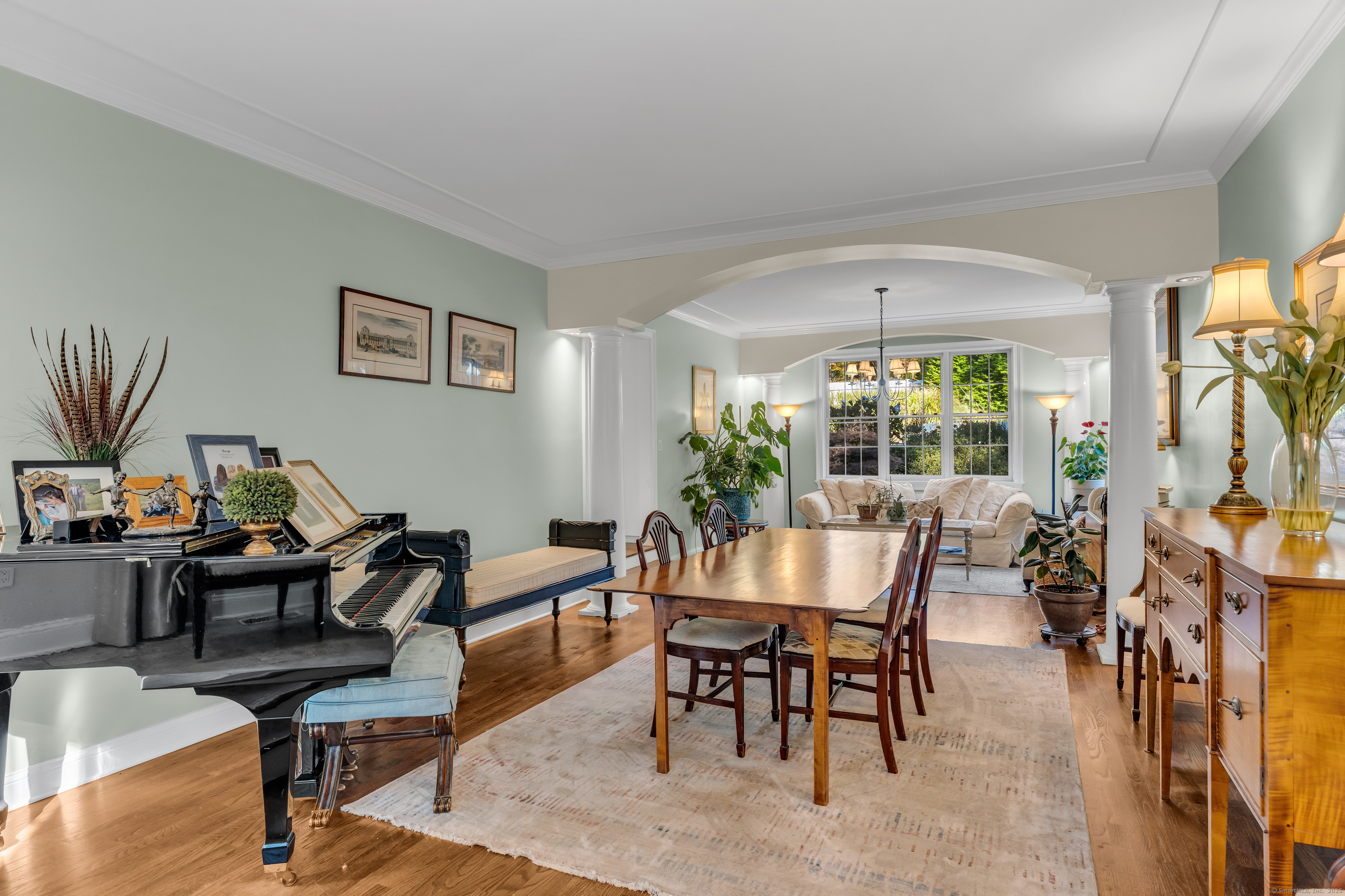 214 Nortontown Road Guilford, CT 06437 - Photo 3 of 40 a view of a livingroom and dining room