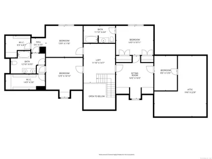 a picture of a bench in front of building