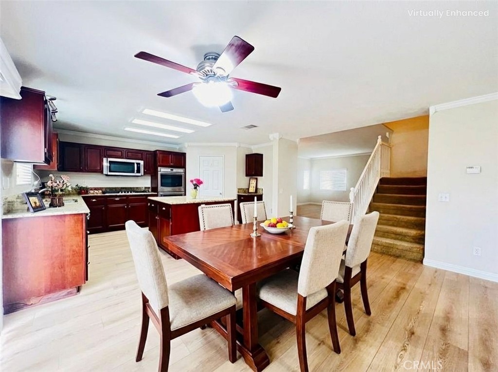 12270 Mesa Grove Drive Riverside, CA 92503 - Photo 11 of 35 Virtually Staged Kitchen Nook