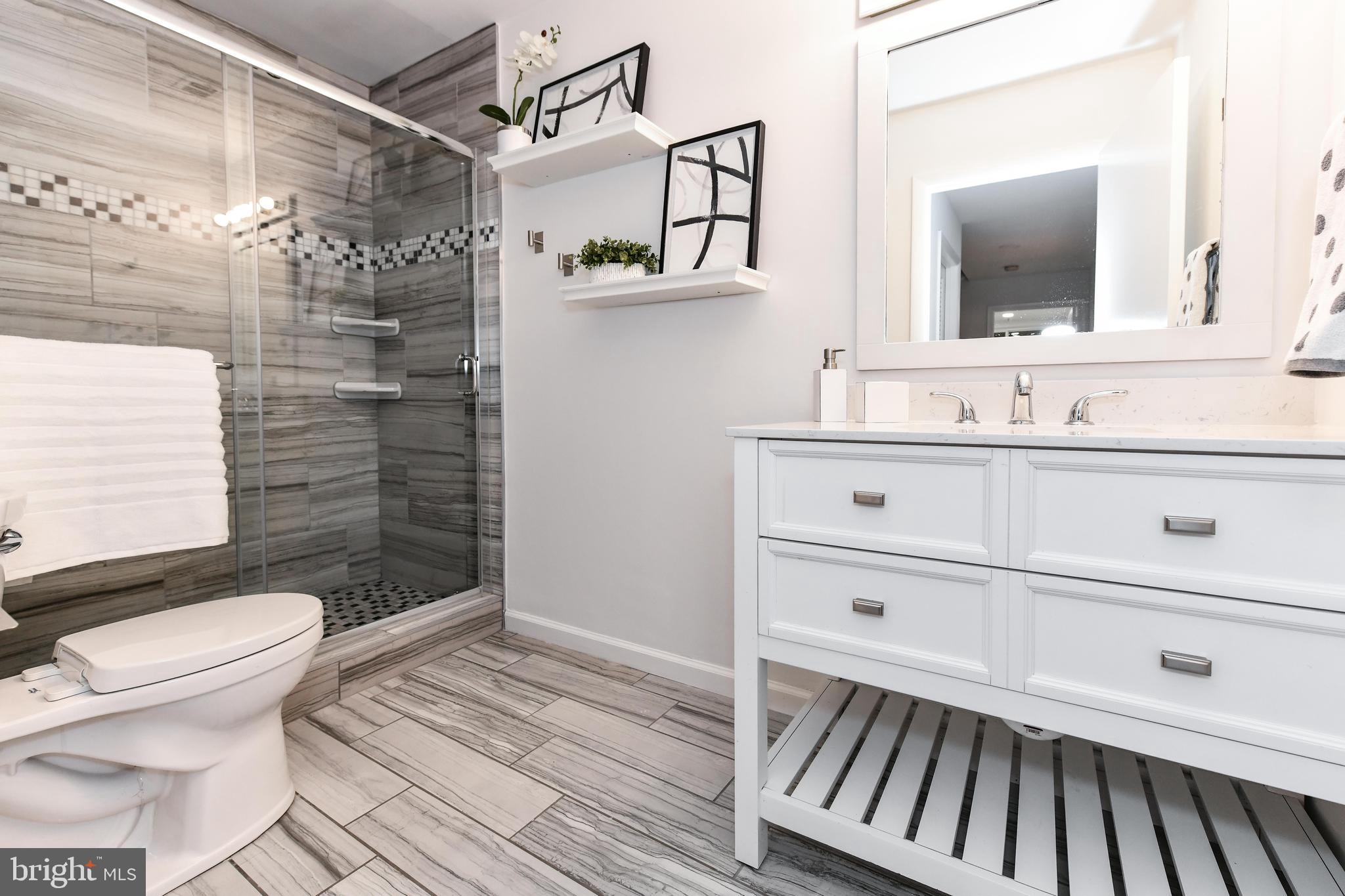 11701 Newbridge Court Reston, VA 20191 - Photo 39 of 64 Renovated full bathroom on lower level