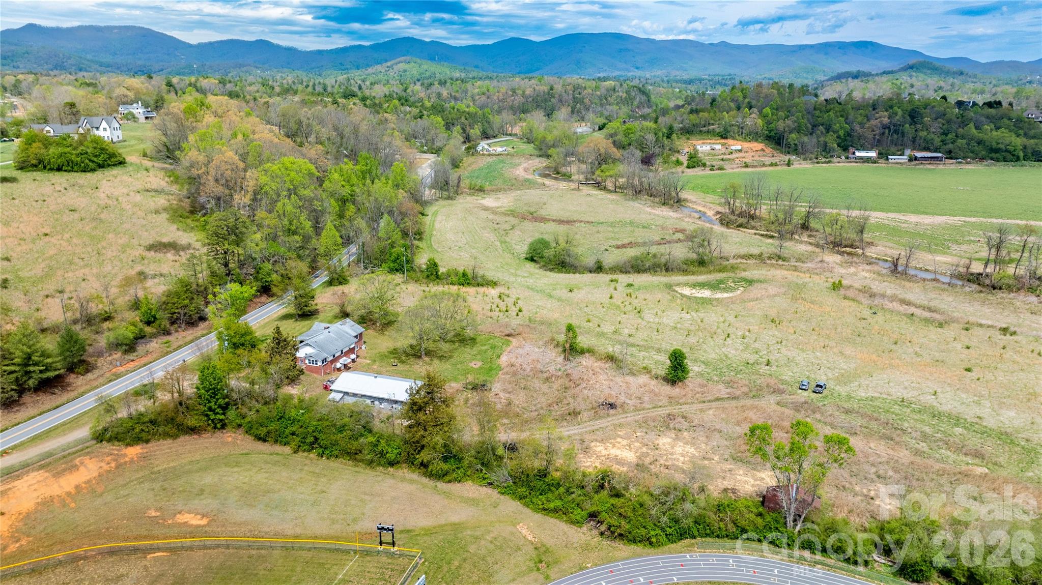 1720 Cane Creek Road Fletcher, NC 28732 - Photo 9 of 20 a view of a city and mountains