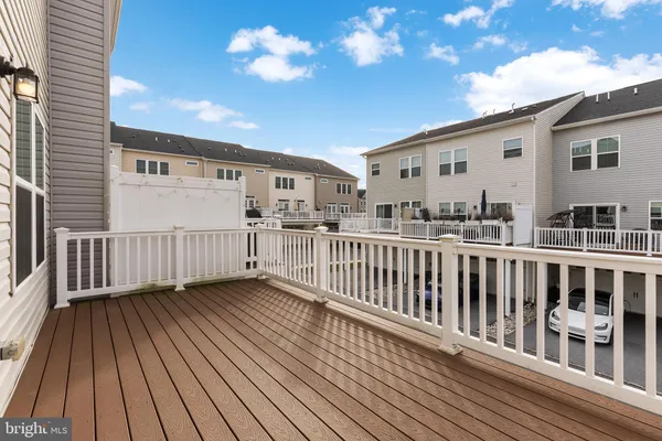 a view of a house with a deck