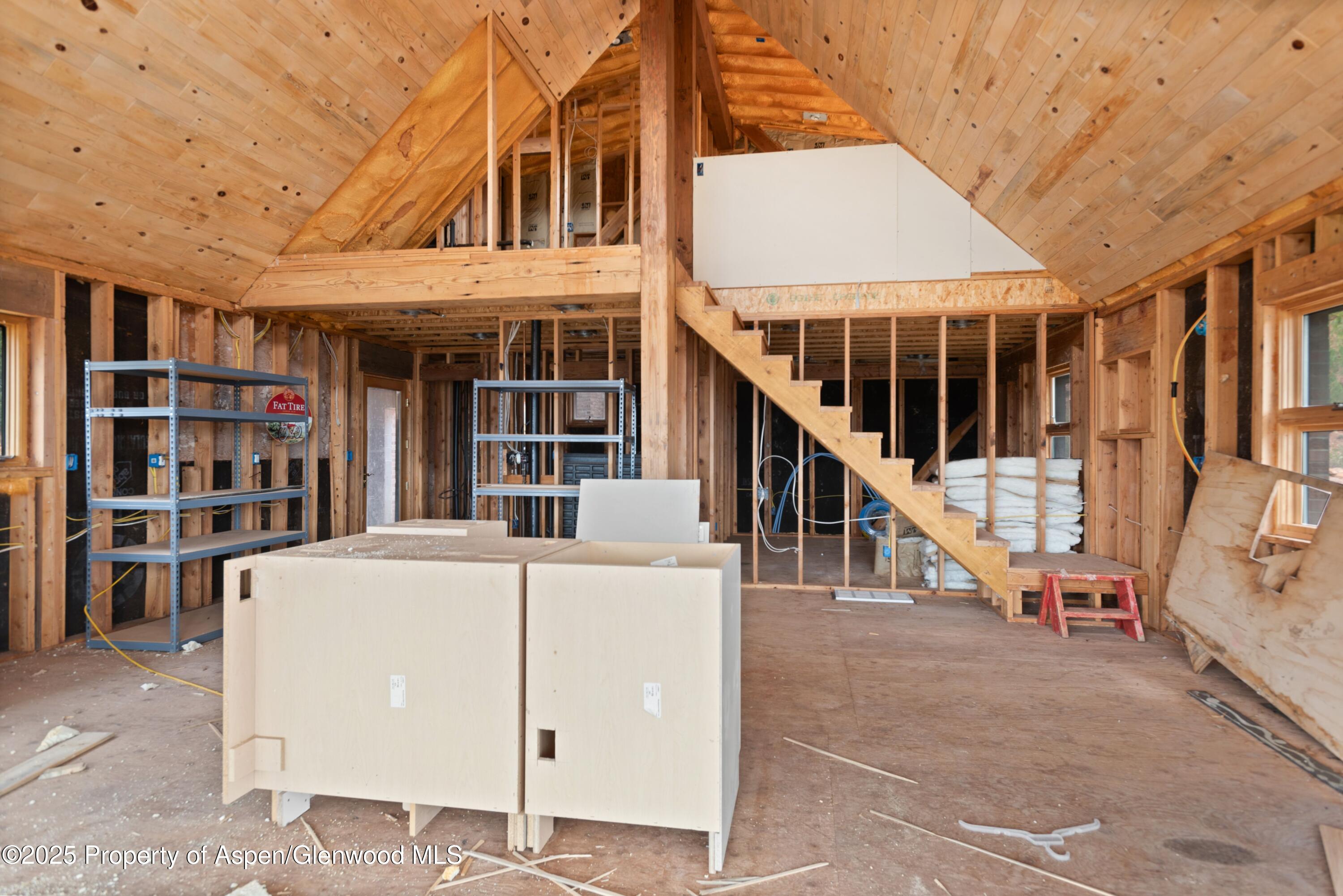 2800 Cedar Drive Basalt, CO 81621 - Photo 22 of 28 a view of residential houses with stairs and a white roof