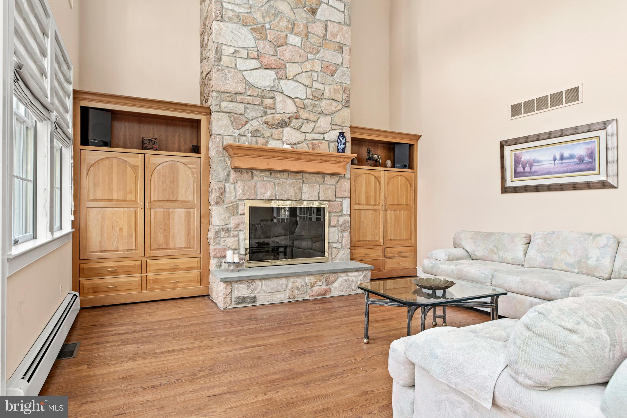 904 Evans Road Ambler, PA 19002 - Photo 16 of 69 Wood burning fireplace w/built-ins on both sides