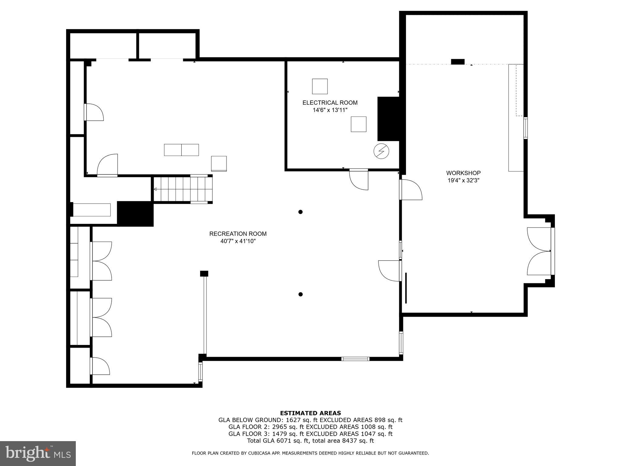 904 Evans Road Ambler, PA 19002 - Photo 69 of 69 Floorplan- Basement level