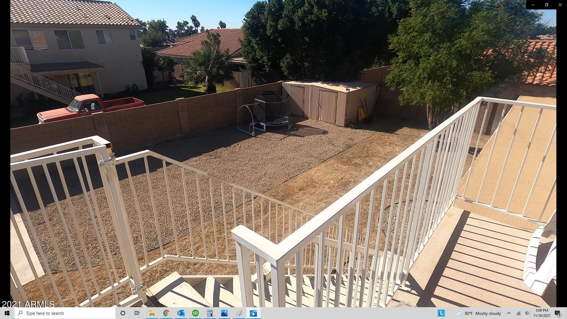 4003 West Wethersfield Road Phoenix, AZ 85029 - Photo 23 of 28 Upstairs Balcony Deck