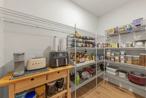 a room with furniture and a window