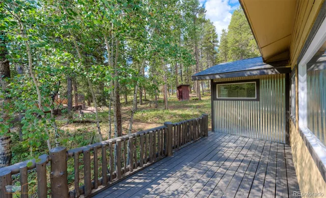 a big yard with lots of green space and trees