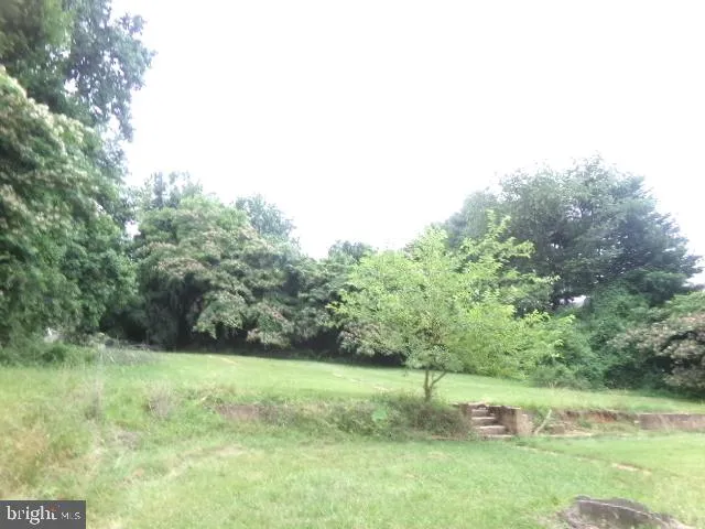 a view of a green field with wooden fence