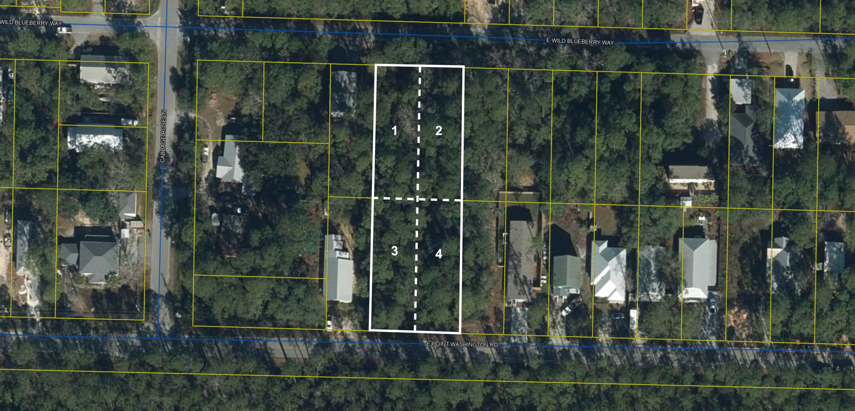 0 West Wild Blueberry Way Santa Rosa Beach, FL 32459 - Photo 3 of 19 a bathroom with a glass shower door