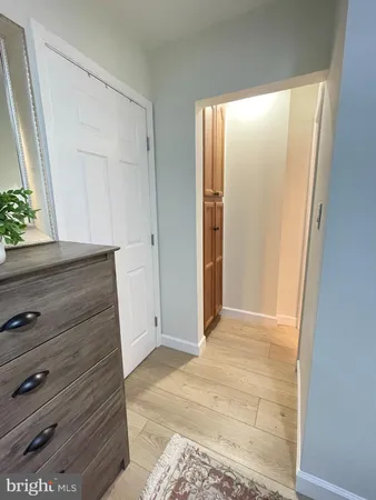 a view of closet area