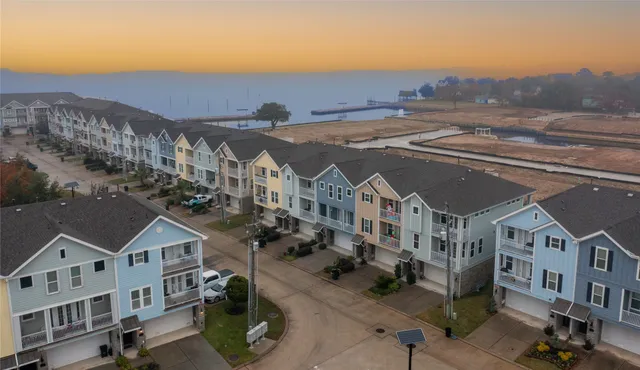 a view of building with an outdoor space and seating
