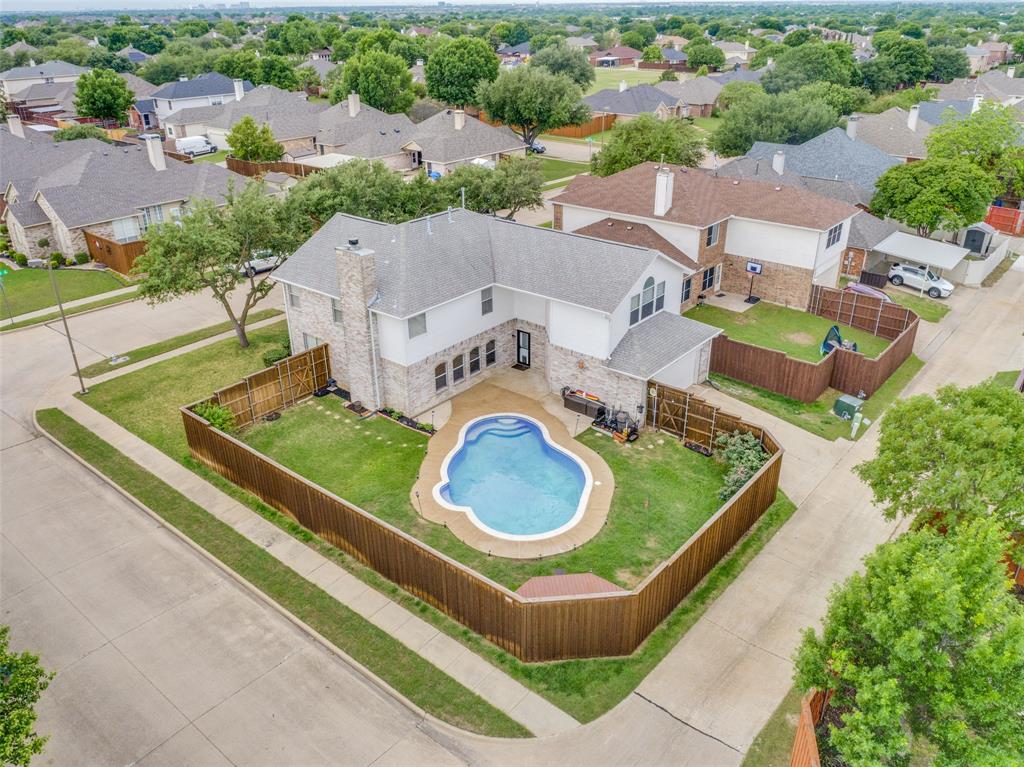 1445 Berkley Road Allen, TX 75002 - Photo 1 of 30 Welcome to your backyard oasis! Just in time for Summer Fun, this spacious Allen home is perfectly situated on an oversized, corner lot with an inviting pool and plenty of grassy space for outdoor activities!