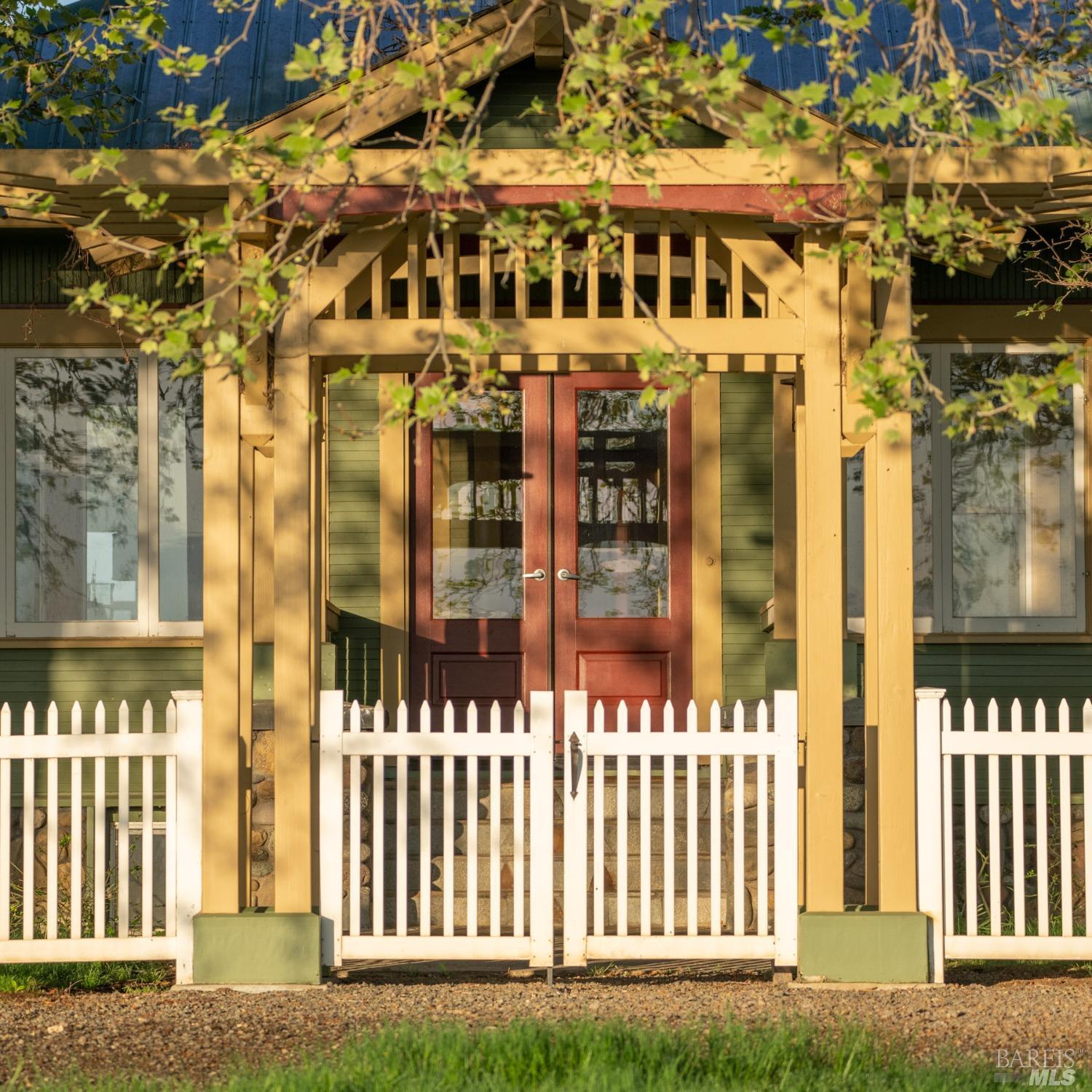 42369 Horr Road Fall River Mills, CA 96028 - Photo 10 of 43 a front view of a house with a fence