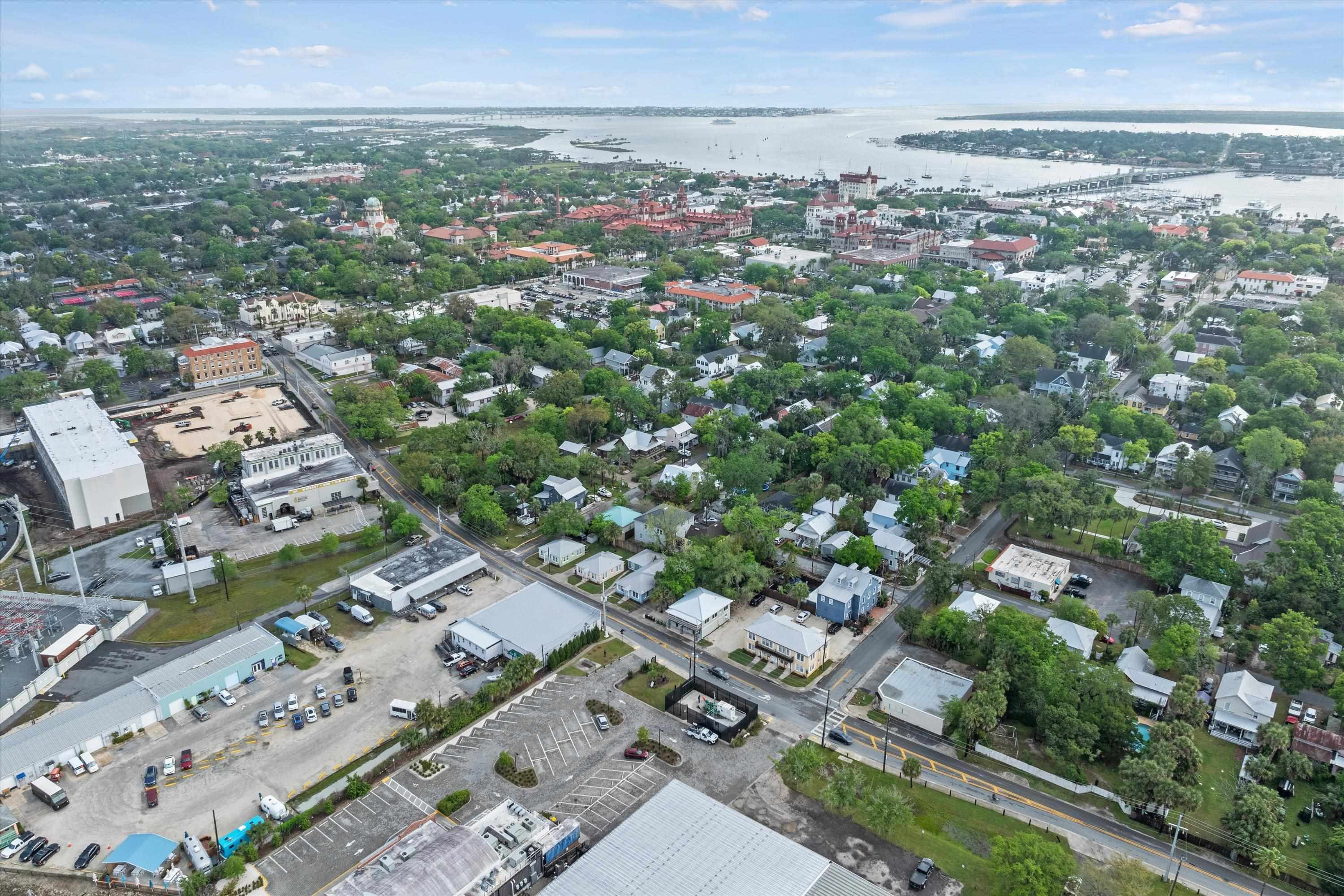137 A Riberia Street St. Augustine, FL 32084 - Photo 21 of 21 an aerial view of a city