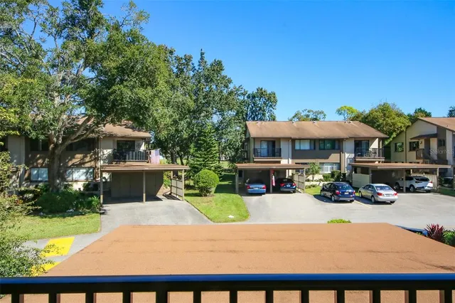 a view of house with outdoor seating space