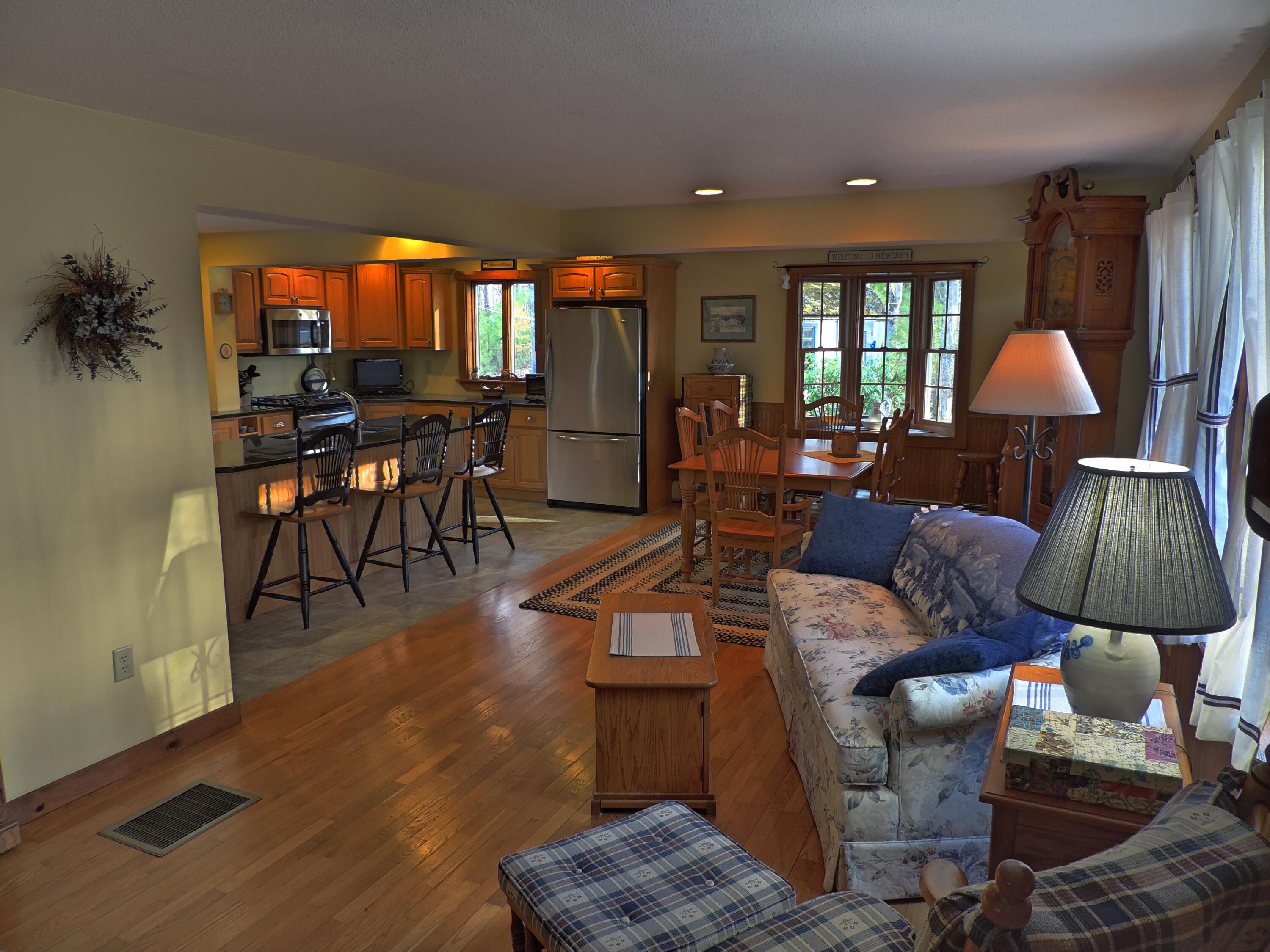 35 Bog Road York, ME 03909 - Photo 9 of 24 Living, Dining and Kitchen