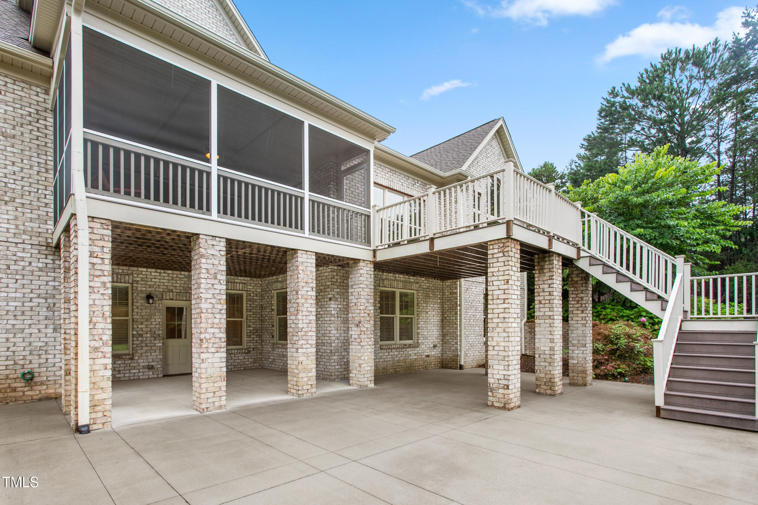 6366 Lineberry Road Liberty, NC 27298 - Photo 37 of 44 a view of a house with entryway and stairs