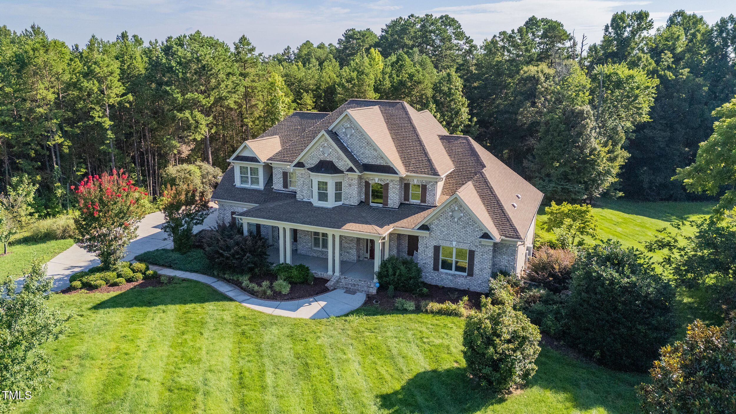 6366 Lineberry Road Liberty, NC 27298 - Photo 40 of 44 an aerial view of a house
