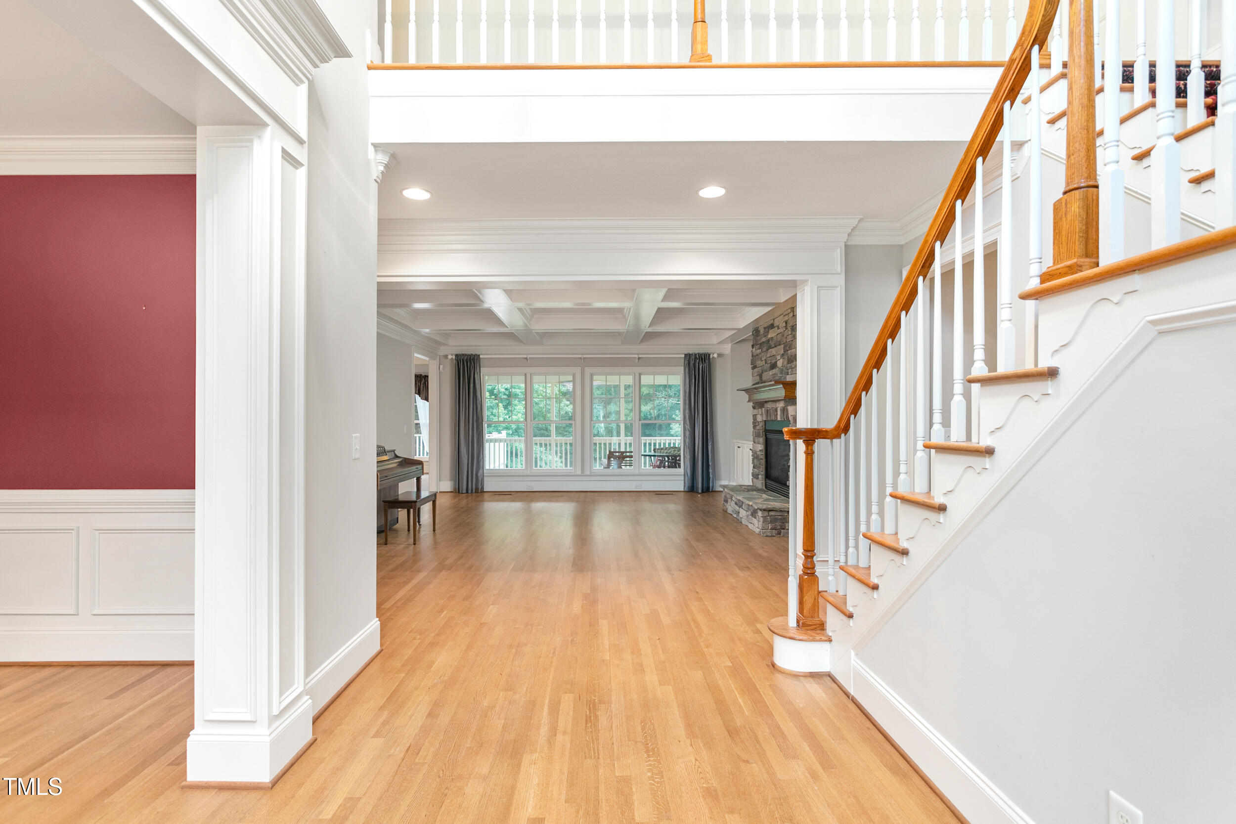 6366 Lineberry Road Liberty, NC 27298 - Photo 8 of 44 a view of entryway with wooden floor