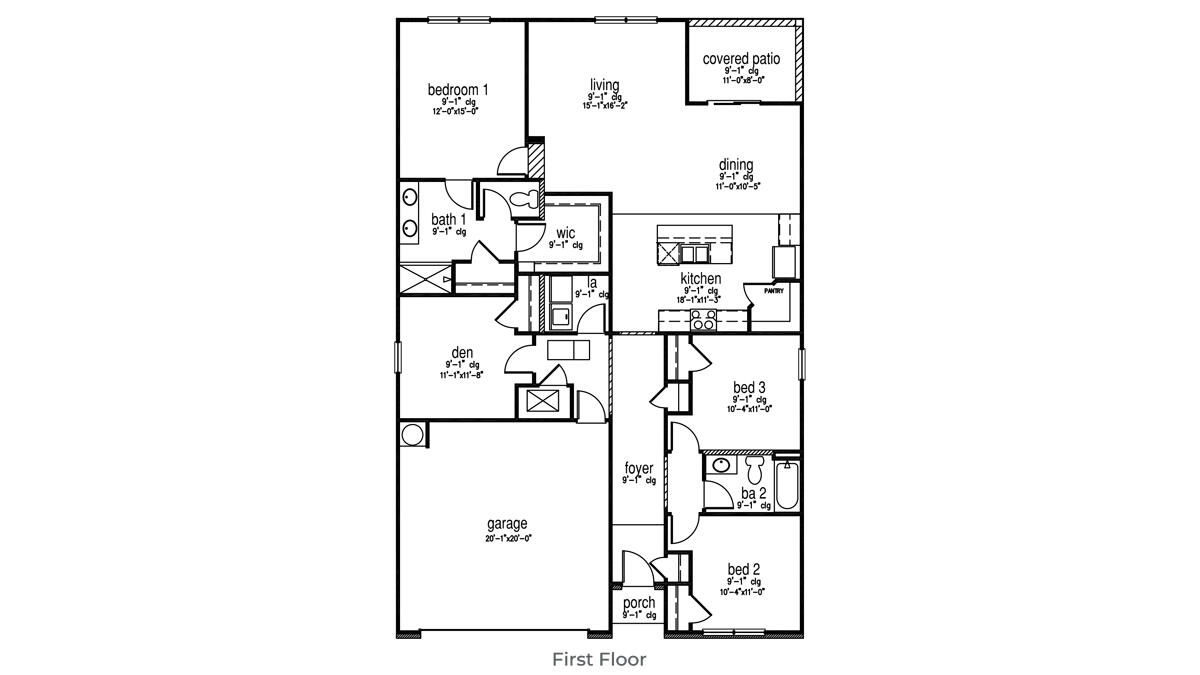 113 Ivory Shadow Road Summerville, SC 29486 - Photo 41 of 41 Cali Floorplan