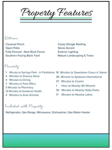 $465,000 | 2858 North Alfalfa Loop, Post Falls, ID 83854