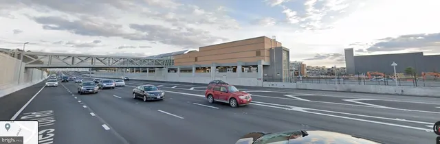 a view of a tall building