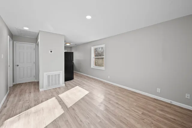 a view of livingroom with hardwood