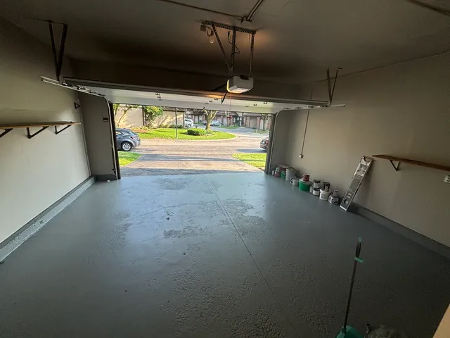 a view of water heater room