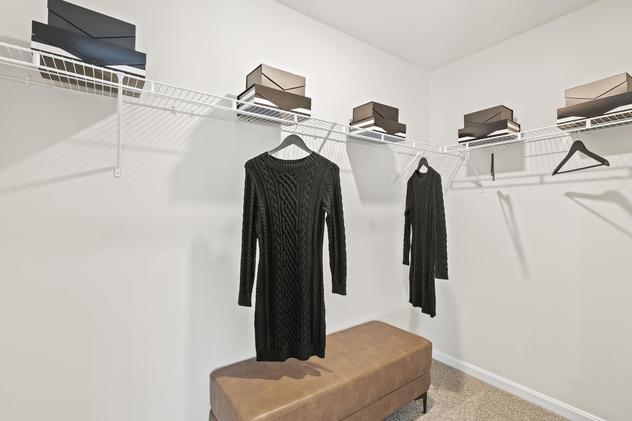 403 Stonewall Jackson Boulevard Staunton, VA 24401 - Photo 13 of 25 a view of walk in closet with clothes and shoes