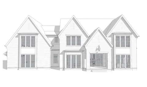 a view of a house with a outdoor space