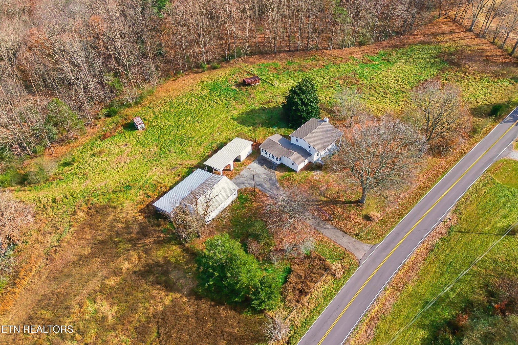 567 Dogwood Road Rockwood, TN 37854 - Photo 45 of 48 a view of yard from a balcony