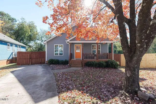 a view of outdoor space yard and front view of a house