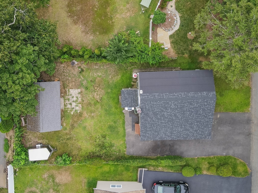 10 Ridge Road Norton, MA 02766 - Photo 29 of 34 an aerial view of a house with a yard basket ball court and outdoor seating