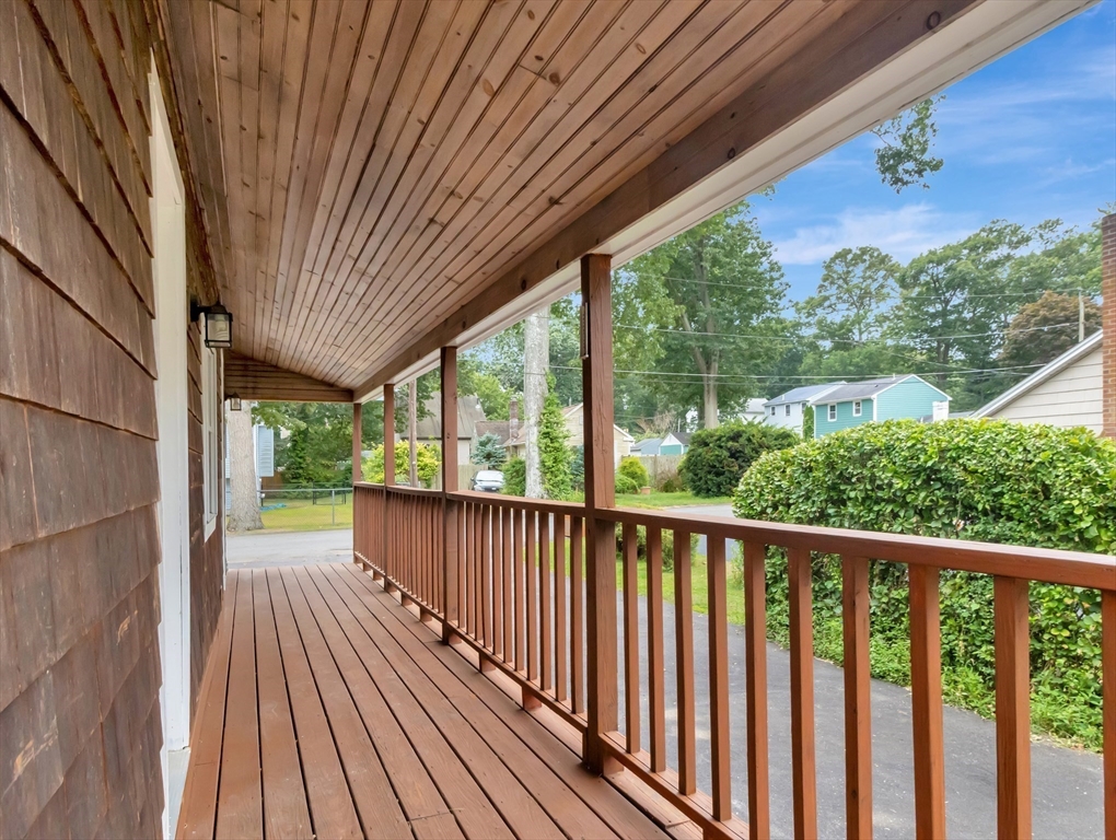10 Ridge Road Norton, MA 02766 - Photo 6 of 34 a view of a balcony with wooden floor