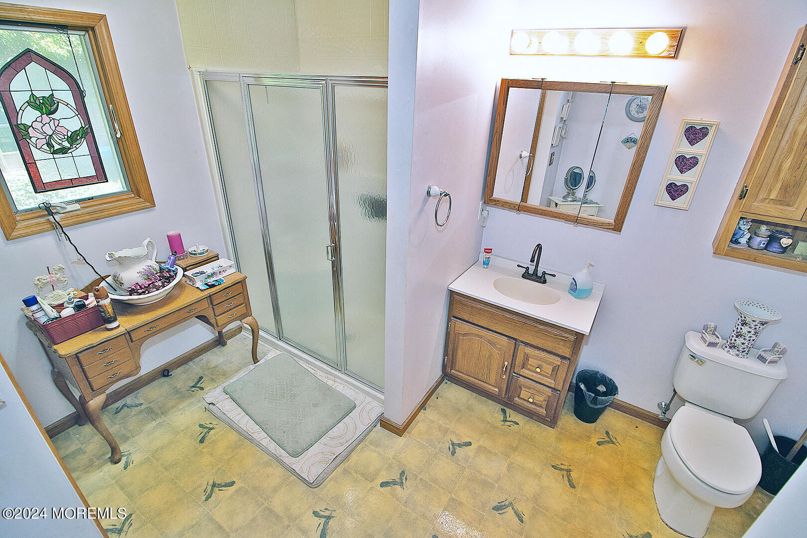 27 Barnegat Beach Drive Waretown, NJ 08758 - Photo 16 of 23 a bathroom with a sink mirror vanity and toilet